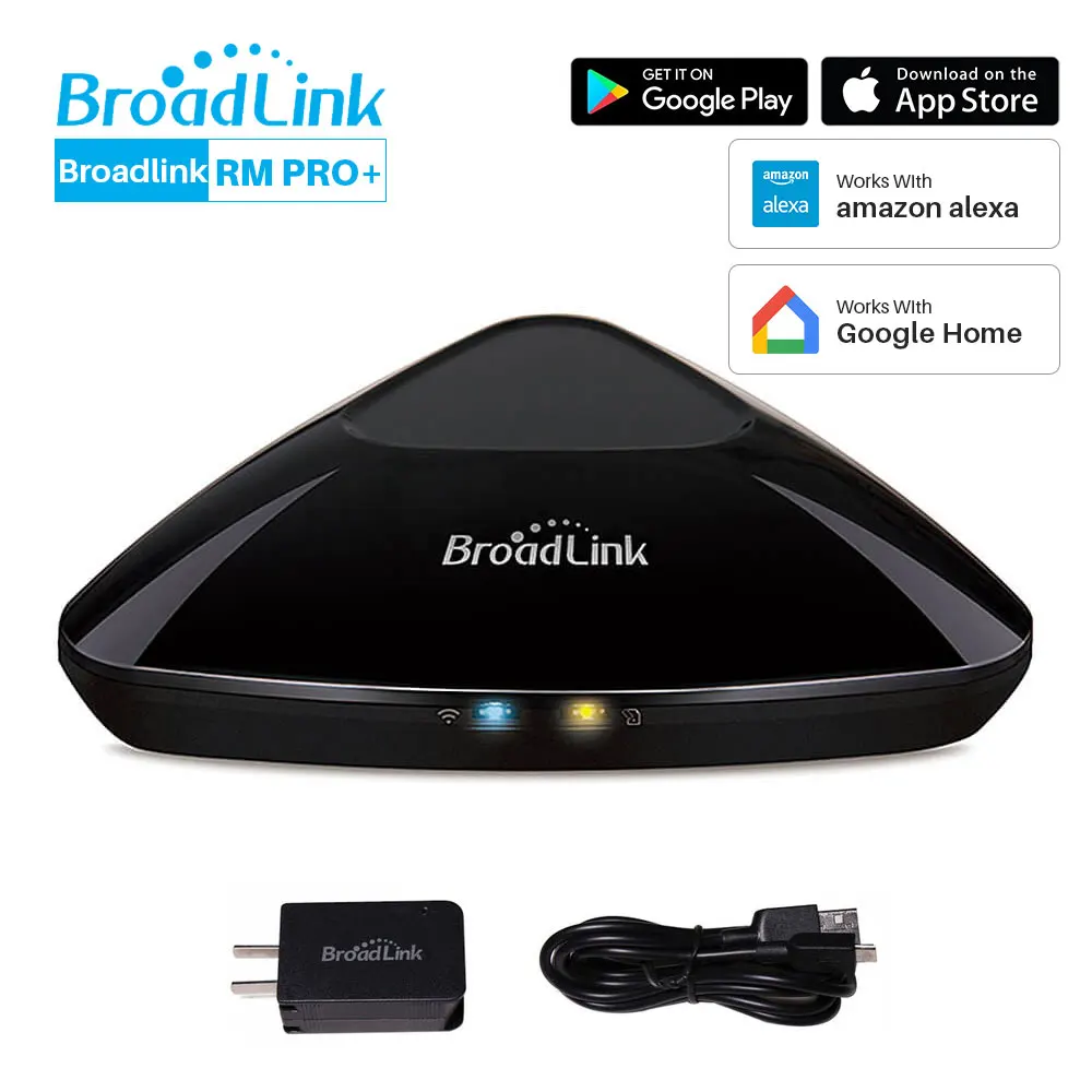 Broadlink TC2 AU стандарт США сенсорный выключатель панель 110-150 в умный дом автоматизация RF беспроводное подключение RM Pro через приложение управления - Комплект: RM Pro-US Plug