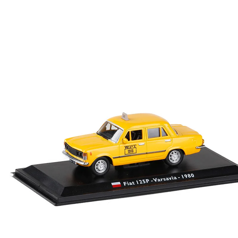 Mikidual игрушки для детей 1:43 литые модели автомобилей 1/43 Fiat I25P Польша varsavia такси
