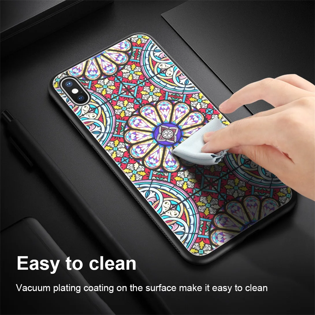 Чехол из закаленного стекла для iPhone XS Max X XS XR Nillkin, роскошный Dreamland Brilliance, защитная задняя крышка для iPhone XS Max, чехол