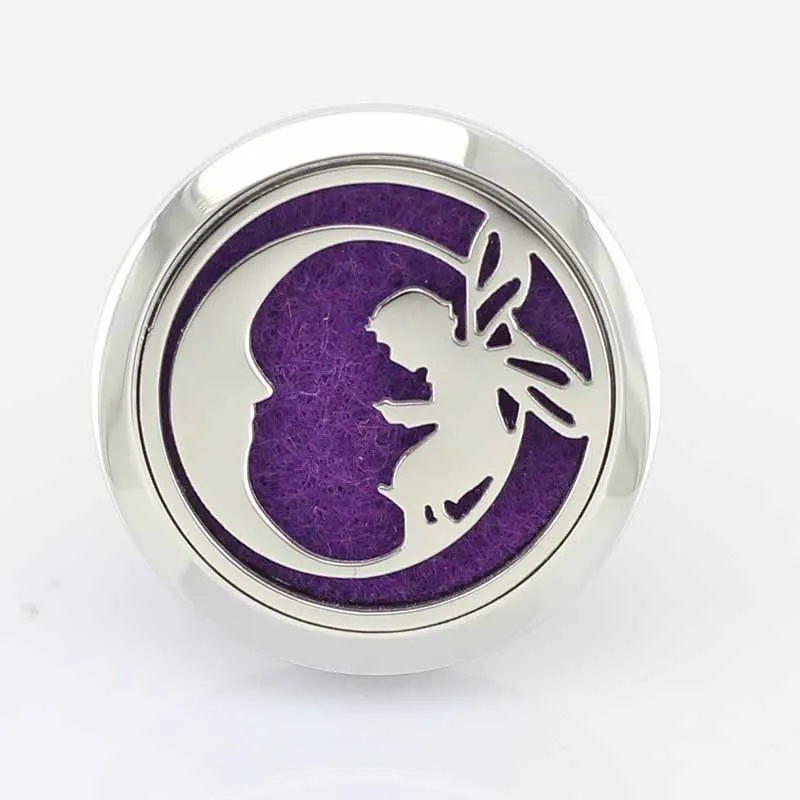 Модный Moon Elf (30 мм) Магнитный диффузор из нержавеющей стали для автомобиля