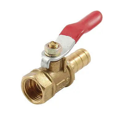 Красный ручкой рычага 1/4 &quot PT наружная резьба на наконечник шланга воздушный