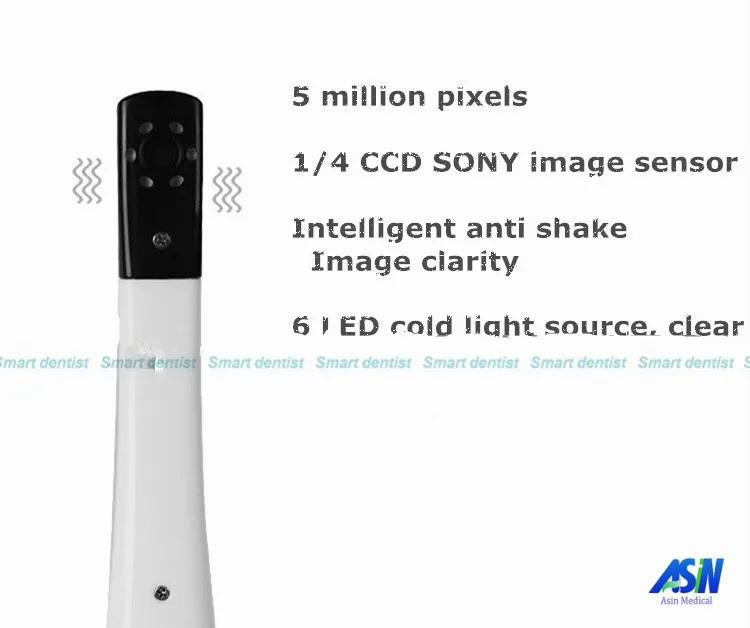 Хорошее качество 5,0 мега пикселей HD wifi Стоматологическая внутриоральная камера с ЖК-дисплеем все в одном машина с держателем монитора 8G USB диск