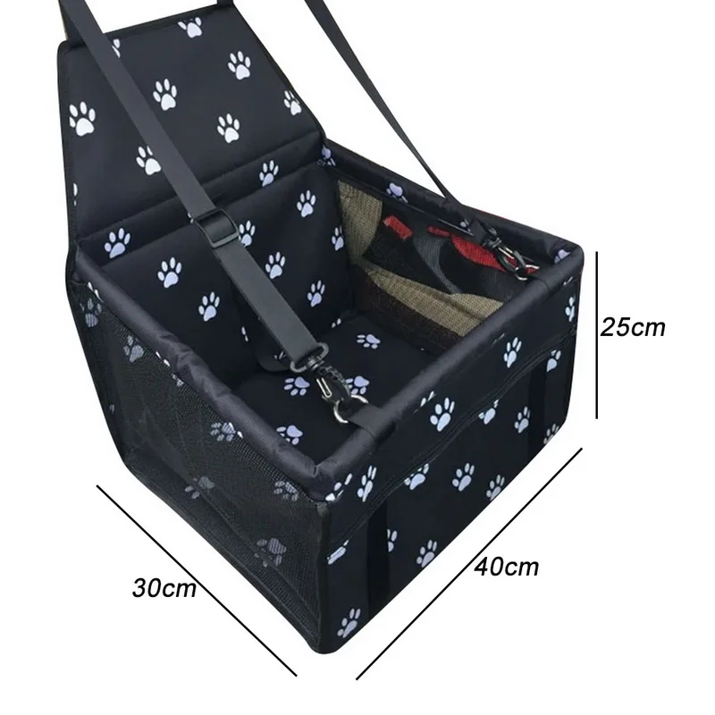 Foldable Pet Dog Car Seat Front Seats Carrier Breathable Vehicle Safety Mesh Portable Puppy Cat Package Stable | Дом и сад
