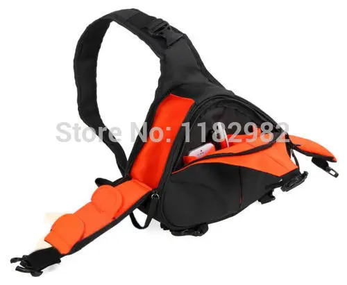 Сумка слинг на плечо для видеокамеры DSLR мягкий холщовый мужской чехол с мягкой