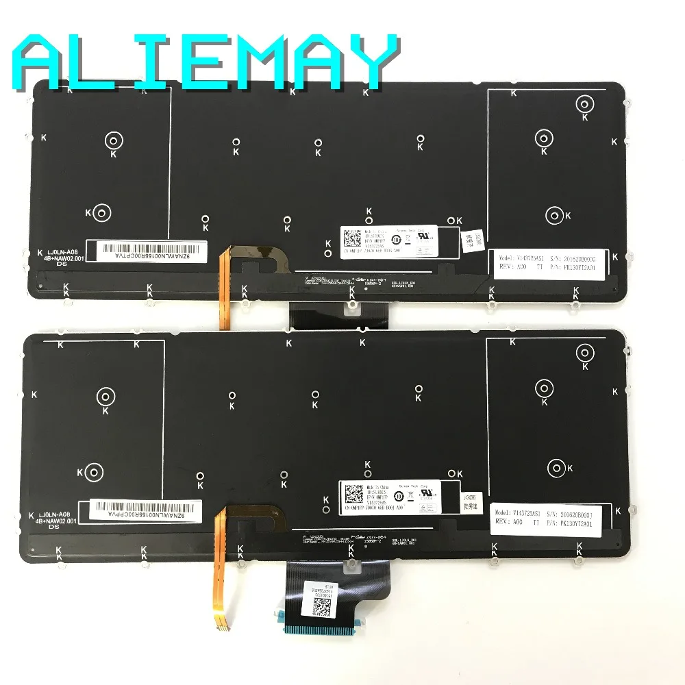 Абсолютно новая Оригинальная клавиатура TI US THAILAND с подсветкой для DELL XPS15 9530 PRECISION