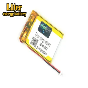 1.0MM 2pin connector 503048 503050 3.7V 800mah Rechargeable lithium
lipo battery for wearable device MP3 MP4 MP5 small toys