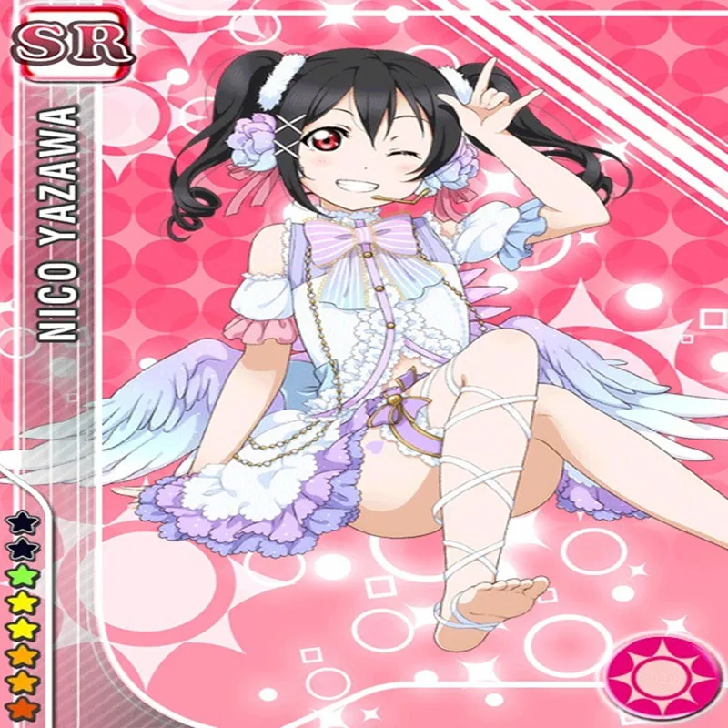 Новое поступление японского аниме Love Live Nico Yazawa Косплей костюмы на Хэллоуин для