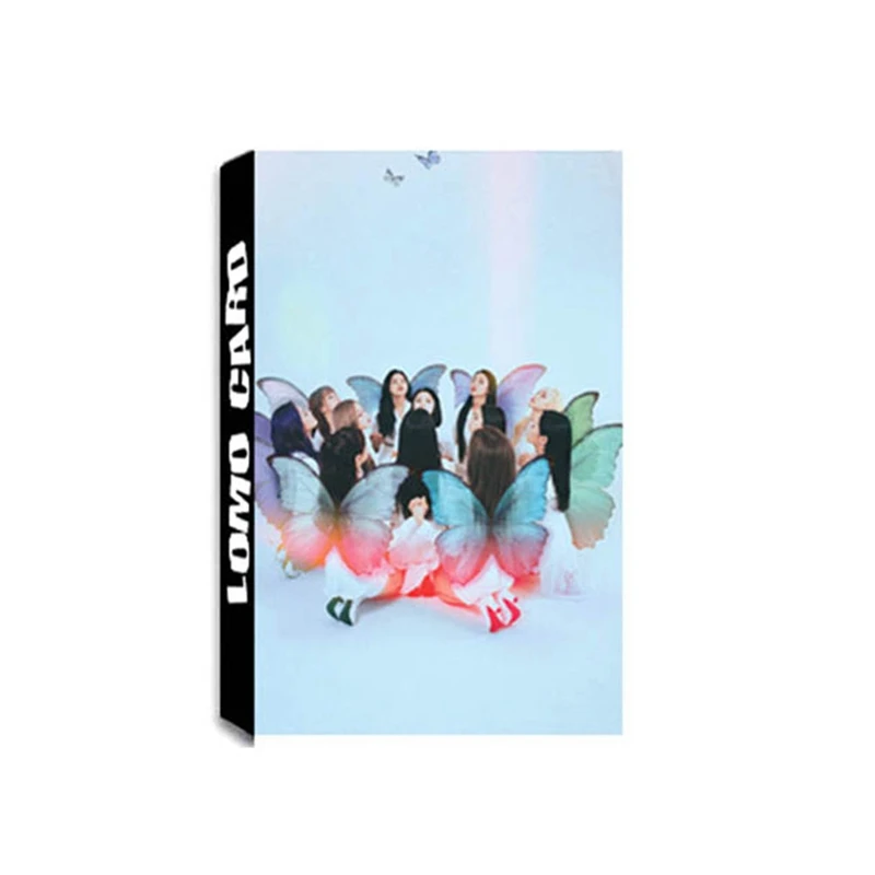 Альбом бабочка 30 шт./компл. LOONA самодельная бумага ломо карточка фотокарточка