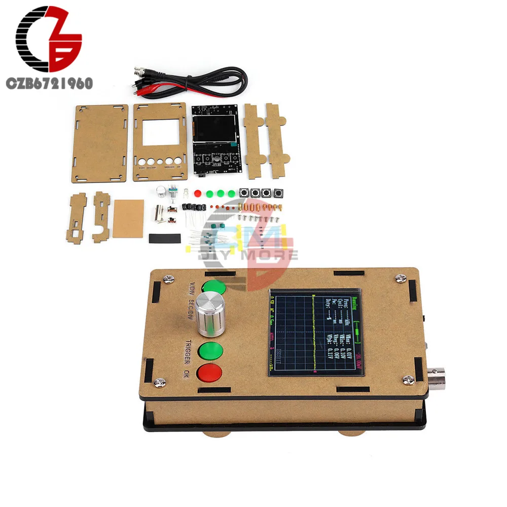 Цифровой осциллограф DSO311 цифровой с ЖК дисплеем TFT 2 4 дюйма 12 бит|kit diy|kit kitsoscilloscope