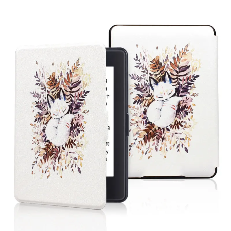 Магнитный умный чехол для Kindle Paperwhite 1 2 3 ультра тонкий чехол из искусственной кожи для Amazon Kindle Paperwhite Funda Auto Wake/Sleep - Цвет: KP007