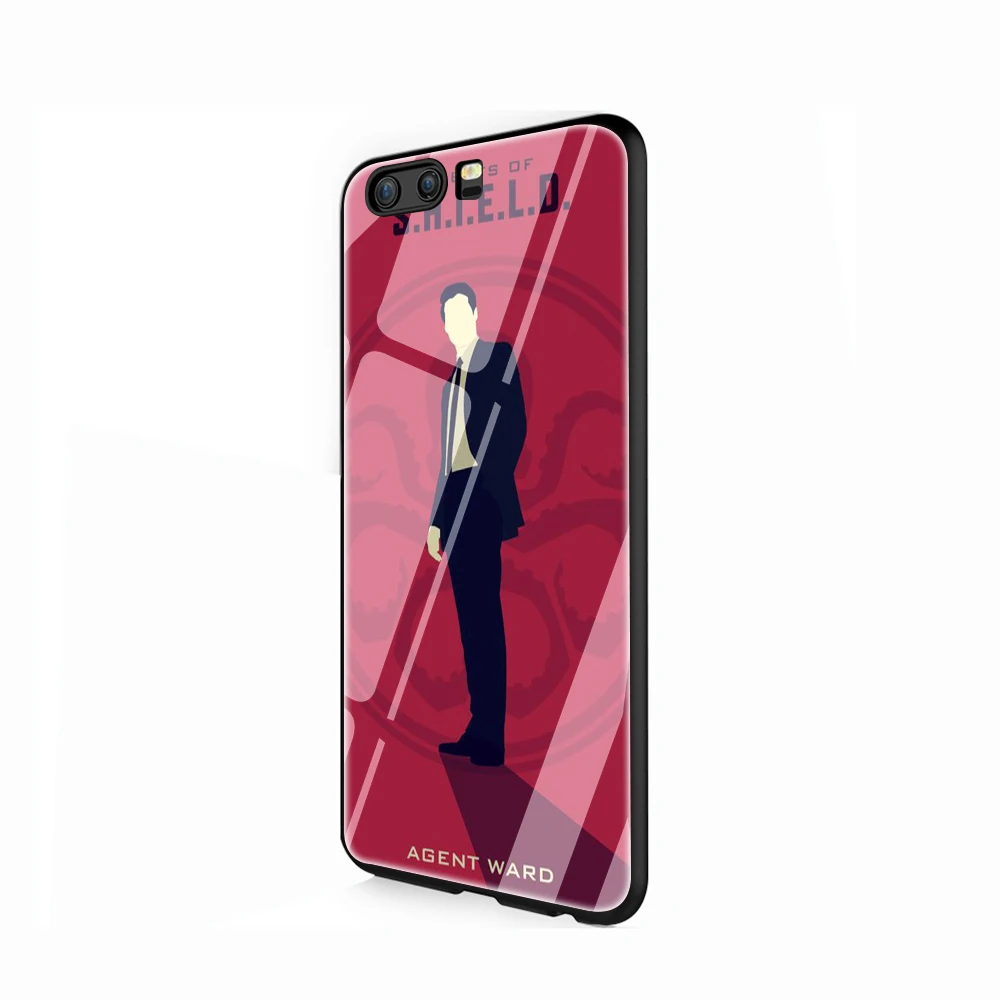 G5 Агенты Marvel щита S. H. I. E. L. D чехол из закаленного стекла для телефона huawei Y9 Honor 8X 7A pro P10 20 Lite Pro mate 20 - Цвет: G5
