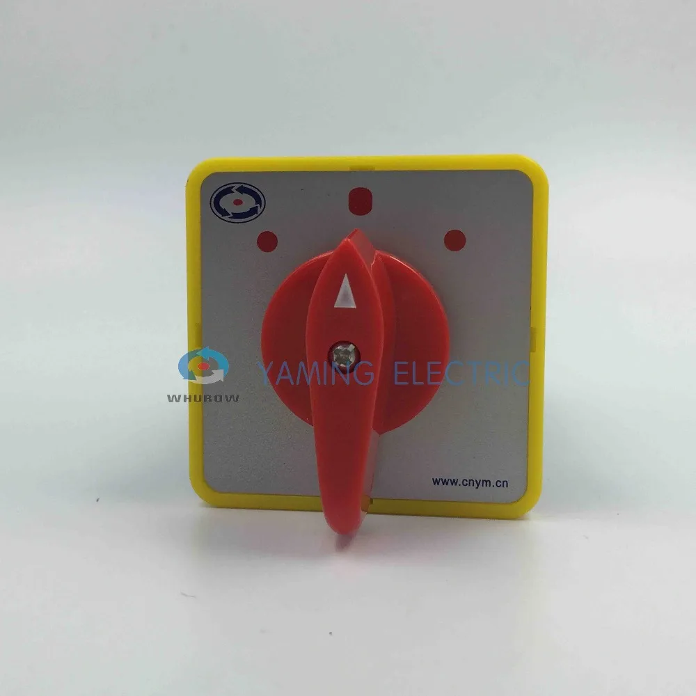 Поворотный Селекторный переключатель 3 позиционный главный электрическое