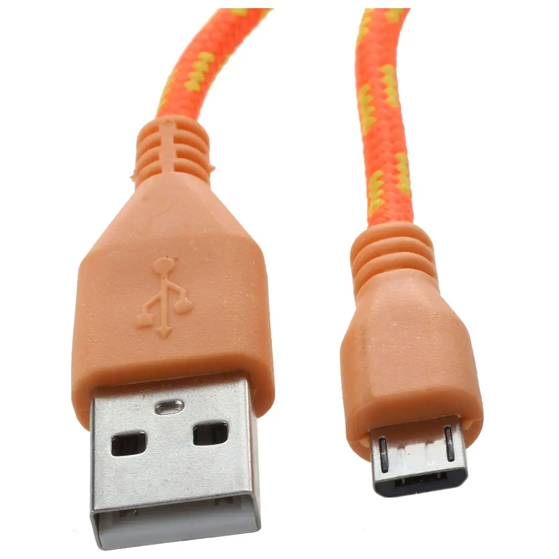 Топ 1 м плетеный кабель Micro USB для передачи данных и синхронизации зарядного
