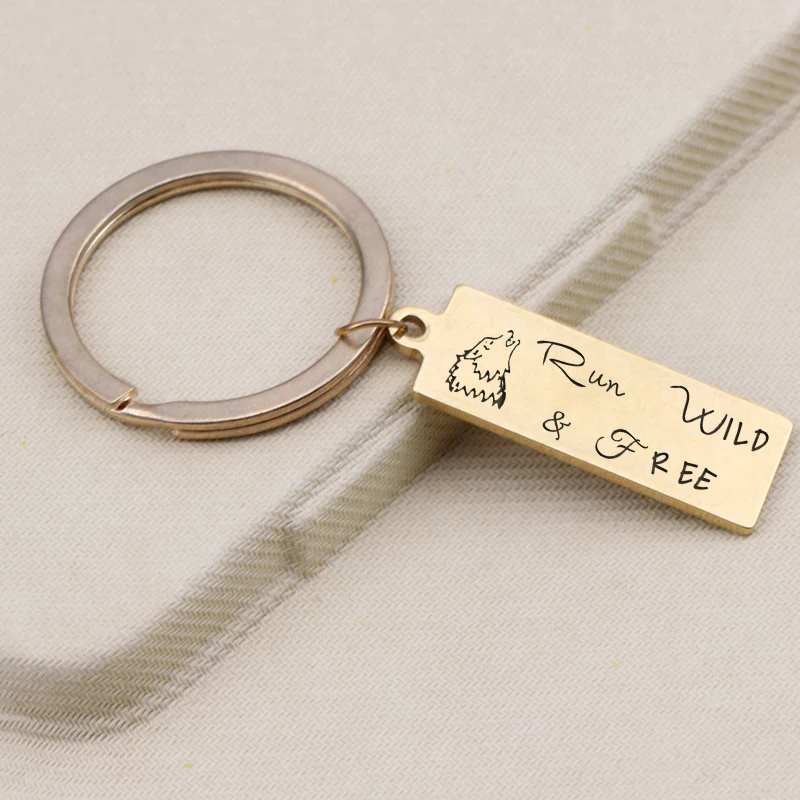 Run Wild и бесплатный подарок брелок вдохновляющие брелки бесплатно Любовник
