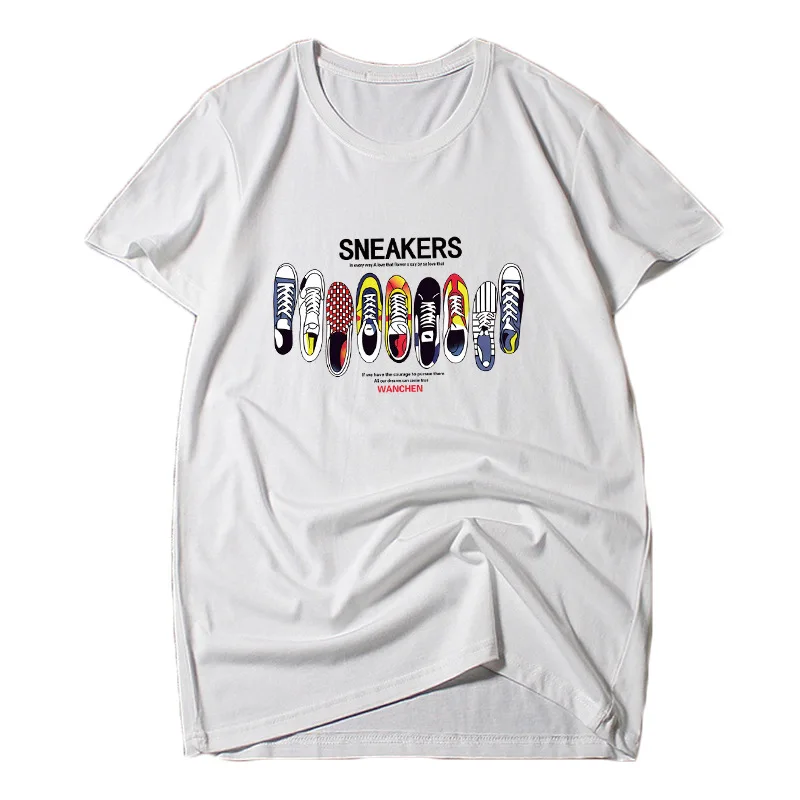 Летняя мужская футболка с коротким рукавом и круглым вырезом | Мужская одежда