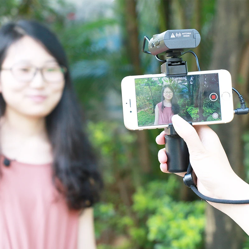BOYA BY-WM4/BY-WM4 Mark II петличный беспроводной микрофон Systerm для iPhone IOS смартфон DSLR камера sony A6400