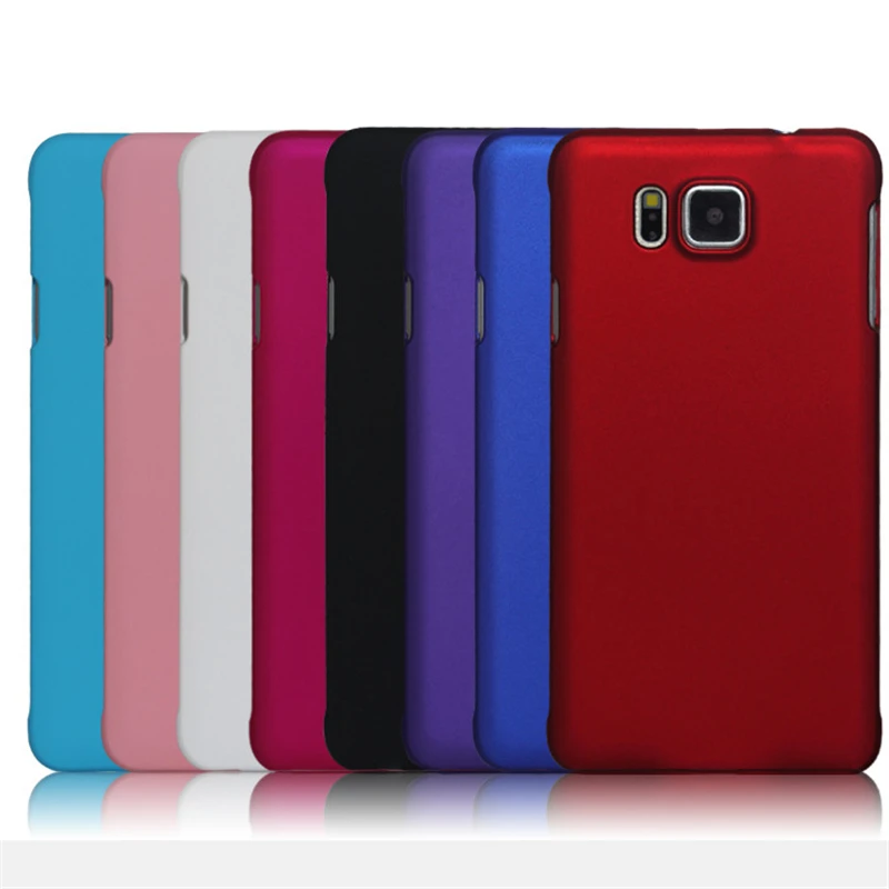 Матовый пластиковый жесткий резиновый чехол накладка для Samsung Galaxy Alpha G850F G850T G850M