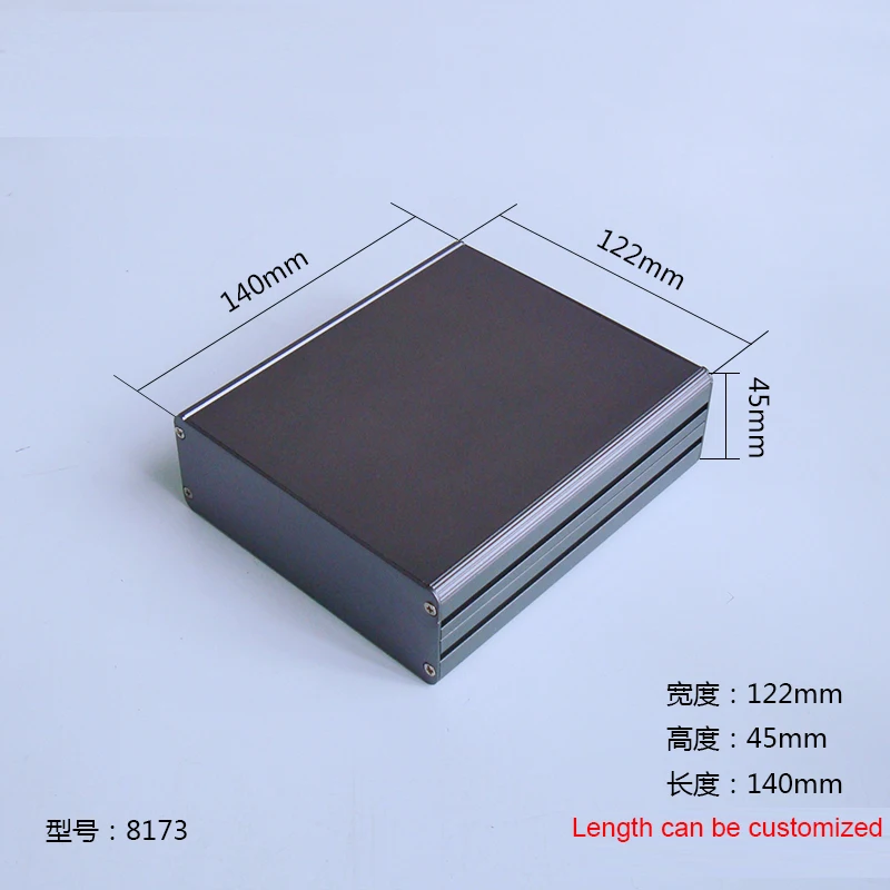 1 шт. чехол для электронного проекта 45(H)x122(W)x140(L) мм 8173|case for|cases for electronicscase case |
