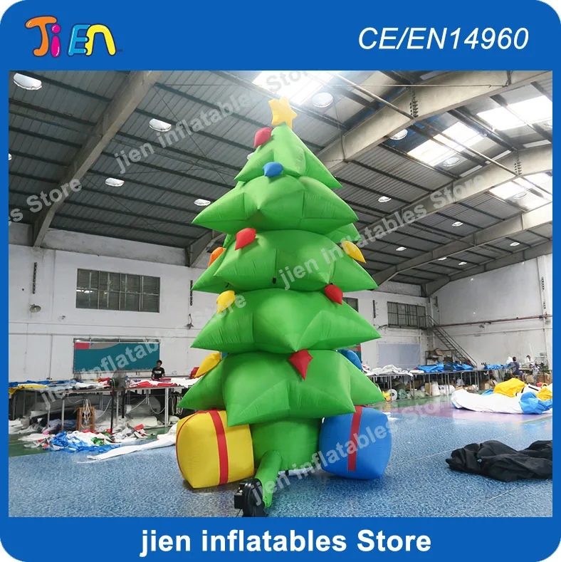 Надувной воздушный шар в виде рождественской елки высотой 3 м Рождественское