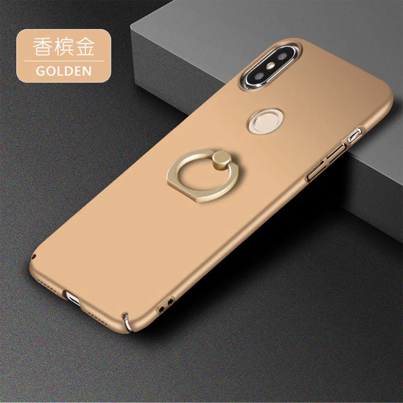 Чехол для Huawei P20 Pro Lite чехол с кольцом матовая задняя крышка телефона | Мобильные