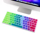 Радужный градиентный чехол для клавиатуры силиконовая защитная пленка для клавиатуры Apple Magic Keyboard 2 2015 A1644 версия для клавиатуры США