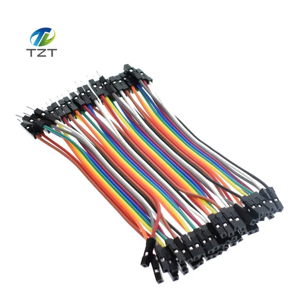 1 партия = 400 шт. 10 см 2 54 мм 1pin 1p перемычка Папа мама кабель Dupont для Arduino|cable dupont|jumper