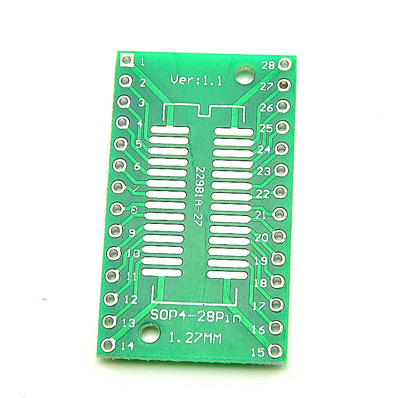 10 шт. SMD для DIP IC адаптер конвертер SOP28 TSSOP28 DIP28 розетка плата модуль адаптеры