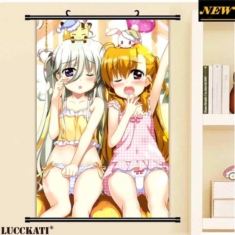 40X60 см волшебная девушка Mahou Shoujo лирическая Nanoha loli мультфильм аниме Искусство
