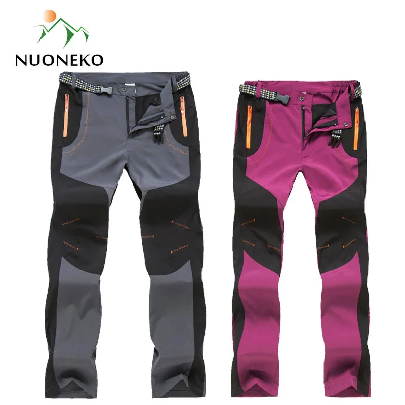 Nuoneko новые весенне осенние мужские и женские походные тонкие брюки уличные