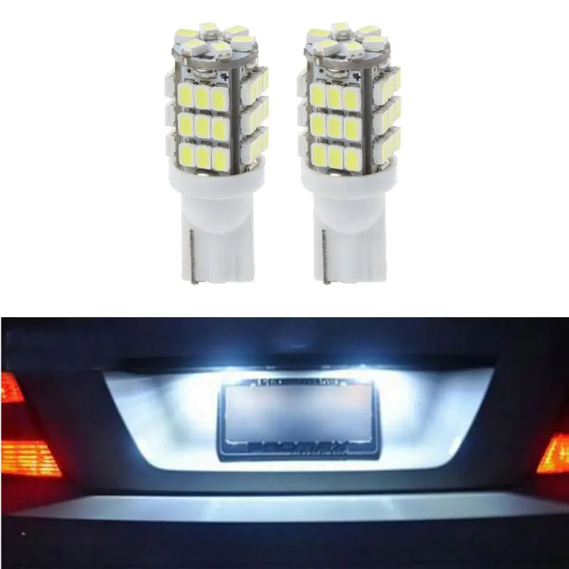 2шт T10 W5W 168 194 SMD 3020 Светодиодный номерной знак Автомобильные фары