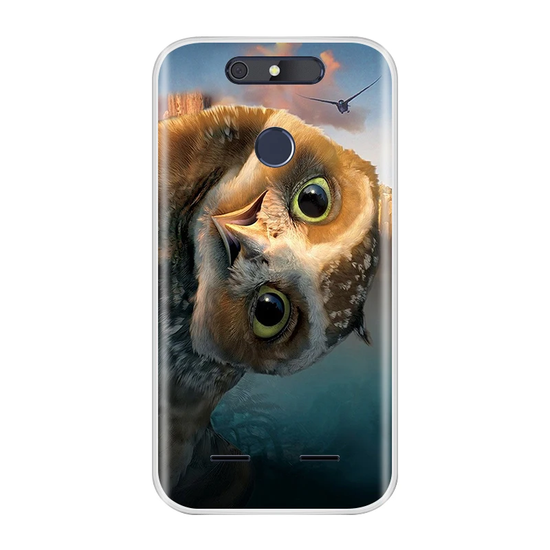 Чехол для телефона Zte Blade V8 Mini, 5,0 дюймов, мягкий силиконовый чехол из ТПУ с милым мультяшным рисунком для Zte Blade V8 Mini, чехол
