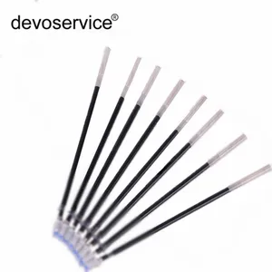 10 шт.лот 0,5 мм гелевые стержни для ручек, офисные стержни для ручек красного, синего цвета с черными чернилами для пополнения, школьные офисные принадлежности