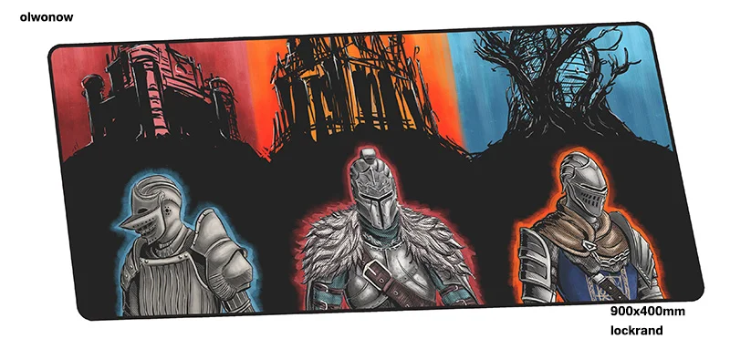 Коврик для мыши Dark Souls Бестселлер 900x400x2 мм коврики для мыши лучший игровой коврик для мыши геймер Большие персонализированные коврики для мыши Клавиатура ПК pad