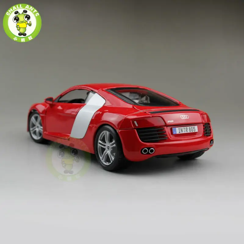 1/18 R8 Sports Racing литой металл модель автомобиля Maisto красный цвет|1/18 audi|audi r8diecast metal |