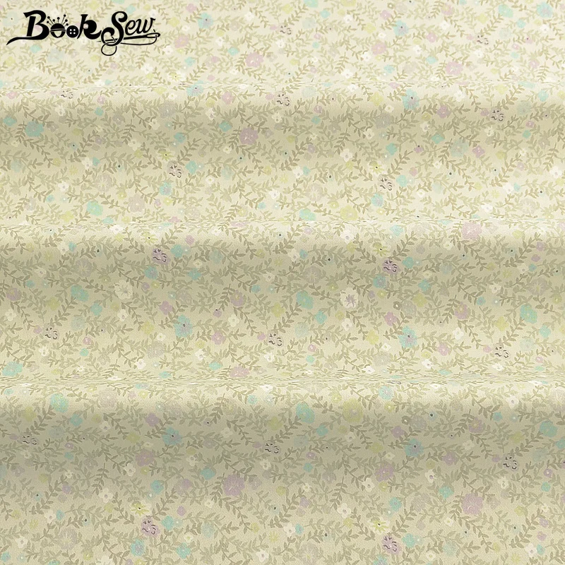 Сатиновое платье Booksew 7 шт./лот 40x50 см сделай сам материал для шитья цветочная