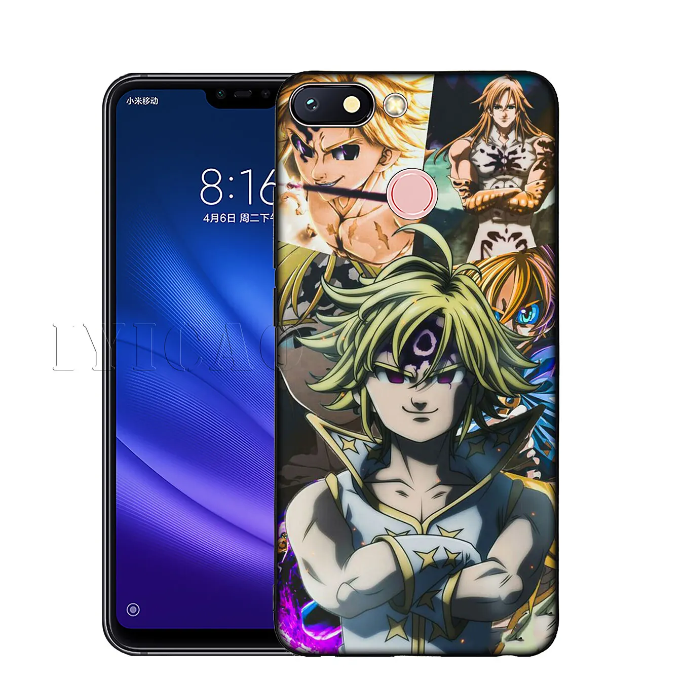 IYICAO Nanatsu no Taizai Seven Deadly Sin Мягкий силиконовый чехол для Xiaomi Mi 9 SE 9T CC9 CC9E 8 A3 Pro A1 A2 Lite f1 MAX
