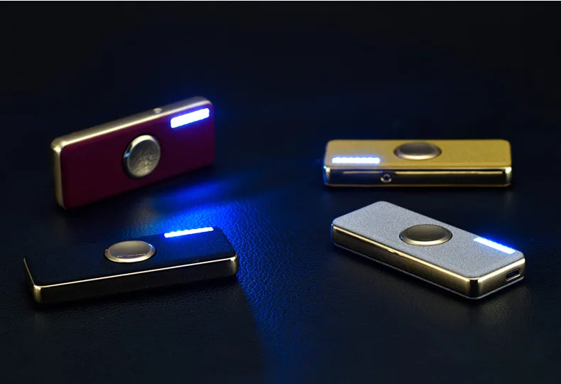 Вращающаяся Зажигалка USB Tungsten Turbo ветрозащитные электронные зажигалки с 18
