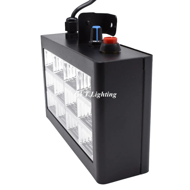 Новый стиль 12 шт. RGB Полноцветный или белый Мини светодиодный сценический свет со