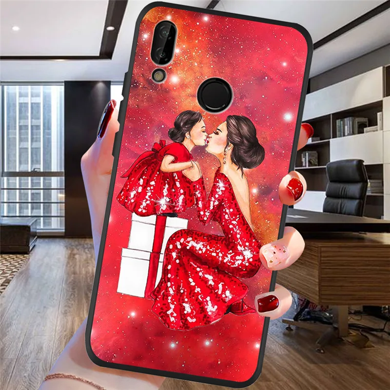 H1778 Женская мода Девушка для huawei P8 P10 P20 P30 Коврики 10 20 Honor 8 8X 8C 9 V20 20i 10 Lite Plus Pro Чехол Coque Samsung чехол-футляр - Цвет: H1778
