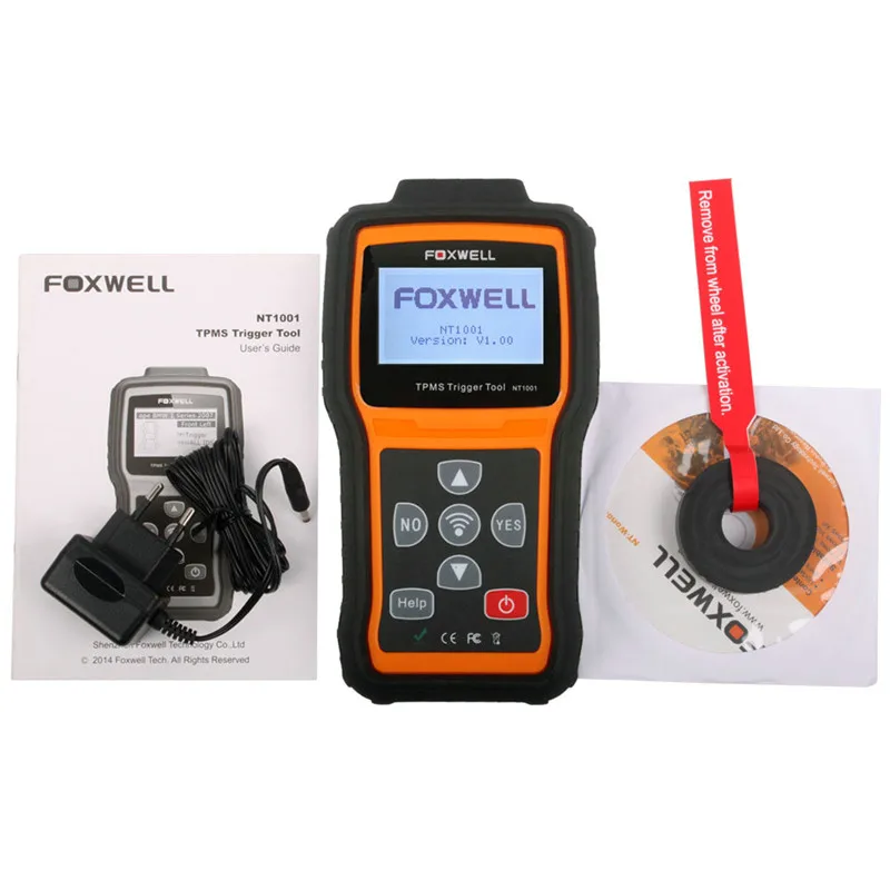 Новый OBD 2 сканер Foxwell NT1001 TPMS триггер инструмент Auto диагностический tpm Сенсор