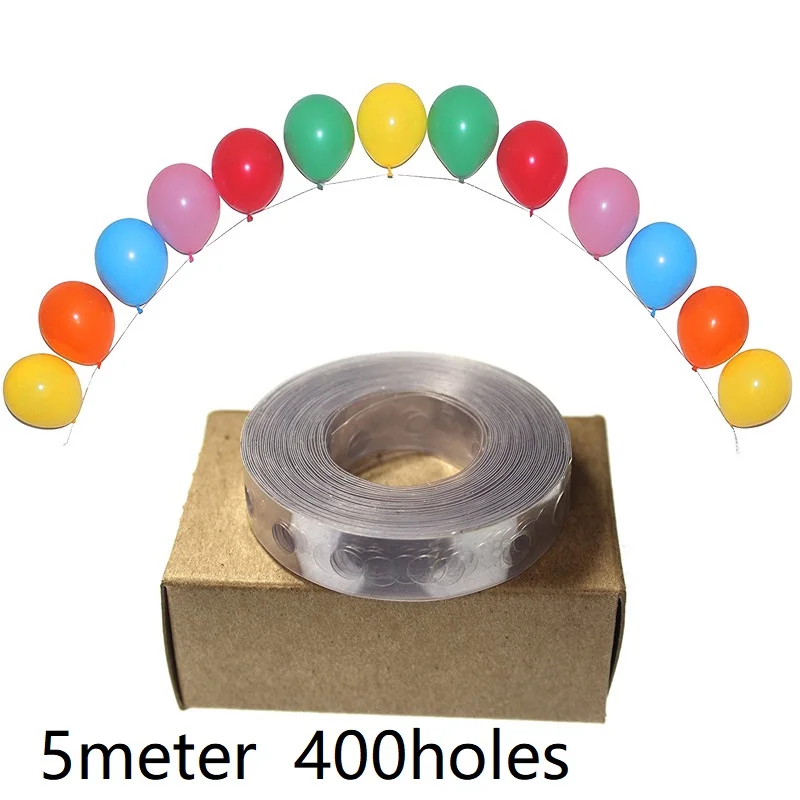 Аксессуары для воздушных шаров 5 м цепочка ПВХ резиновый фон свадебной вечеринки