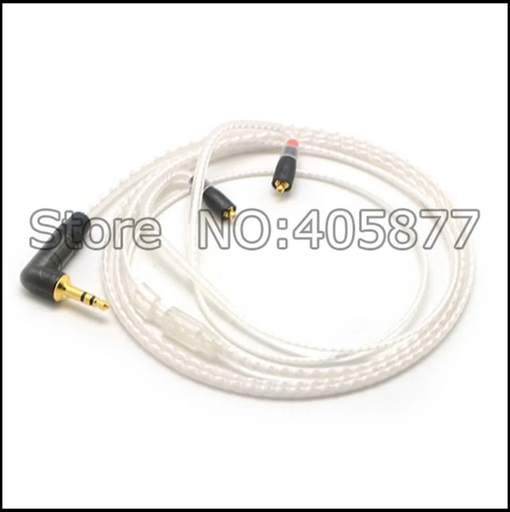 Пользовательский высококачественный посеребренный кабель для наушников Westone w10