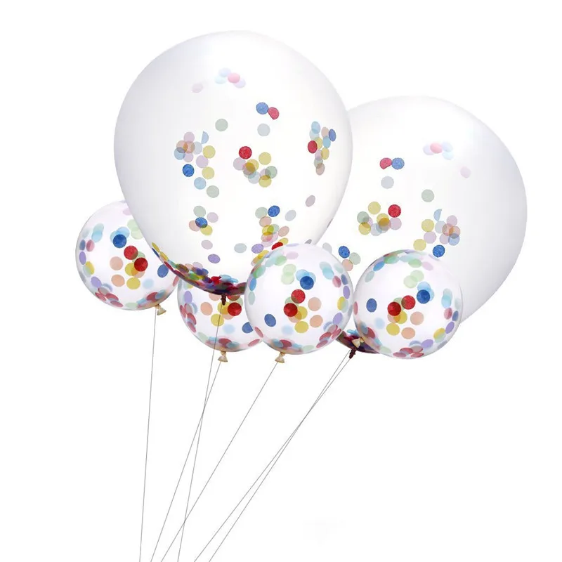 Надувной шар с волшебными блестками конфетти для воздушного шара 12 дюймов 50