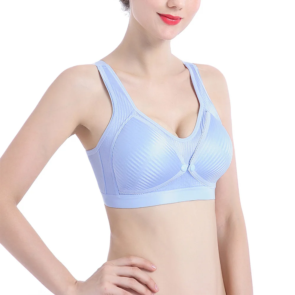 Бюстгальтер большого размера для беременных кормления с застежкой спереди