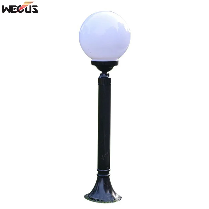 (WECUS) лампа для газона в европейском стиле улицы двора уличная