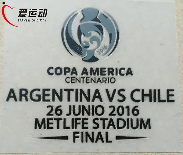 2016 COPA Америка Аргентина финальная деталь против Чили Copa AMERICA centenario игра патч