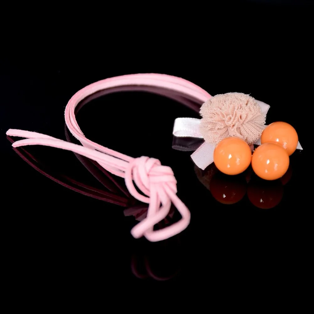 Модные подвески для девочек крупные Акриловые Бусины цветочное ожерелье