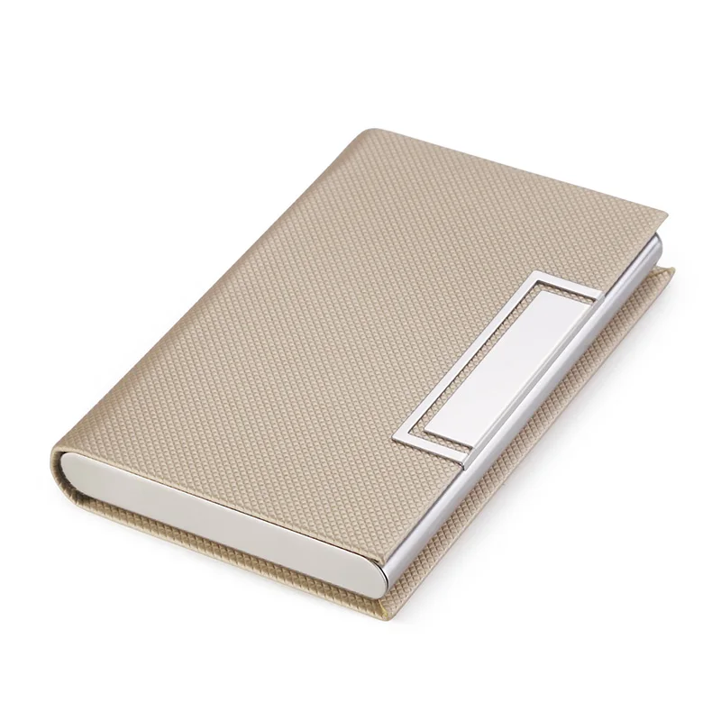 Новое поступление высококачественный кожаный держатель для кредитных карт из