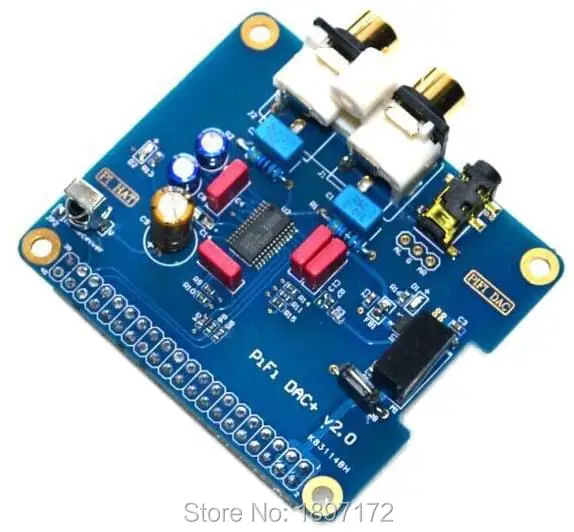 Raspberry pi 3 Модель B Hi-Fi ЦАП + Аудио Звуковая карта модуль I2S интерфейс для Pi3/Pi2 в 1
