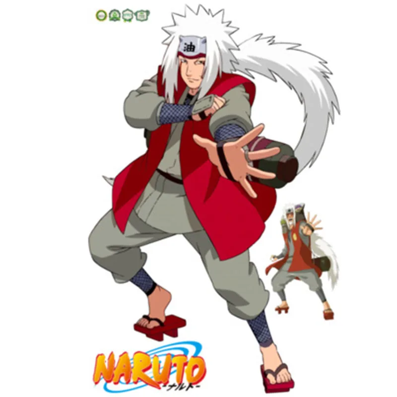 Большой размер! 90*60 см аниме стикер 3D визуальный эффект обои Sasuke Hatake Kakashi Jiraiya Itachi